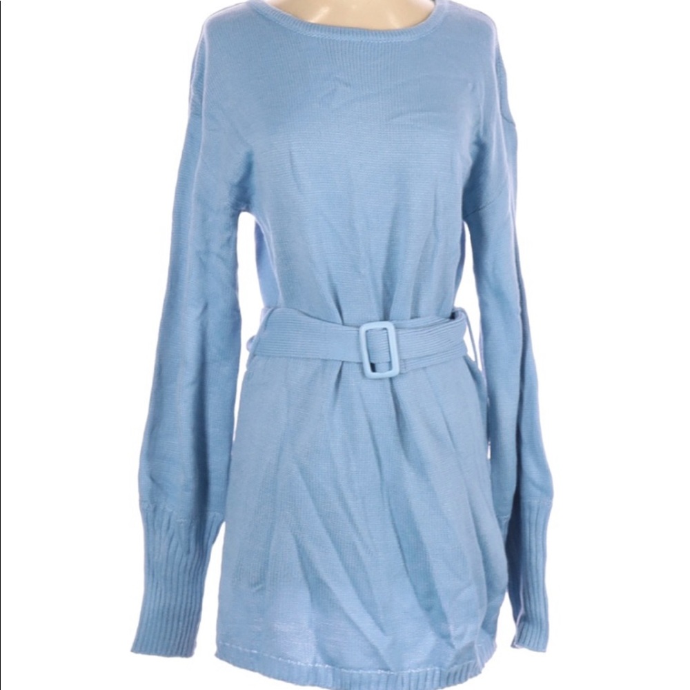 perry belted sweater dress from vici - Picture 4 of 5